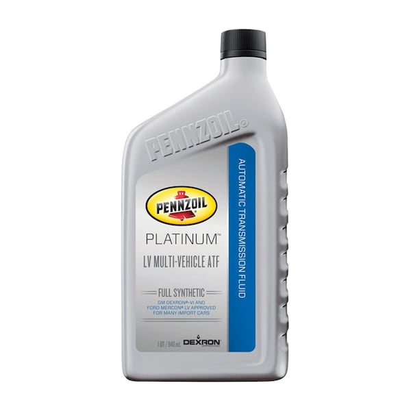 Pennzoil 8605701 1 qt Platinum LV Multi-Vehicle Automatic Transmission Fluid Case of 6- pack of 6 8605701 - main